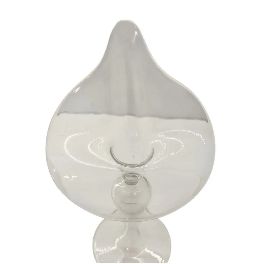 Vintage Jack in the Pulpit Calla Lily Candle Holders Glass Mid Century Modern
